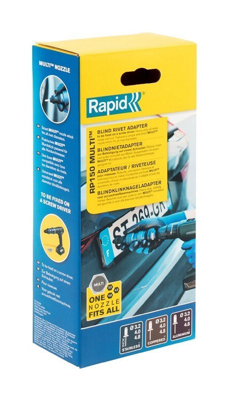 NAKŁADKA DO NITÓW ZRYWALNYCH RP150 MULTI RAPID NAKŁADKA DO NITÓW ZRYWALNYCH RP150 MULTI RAPID