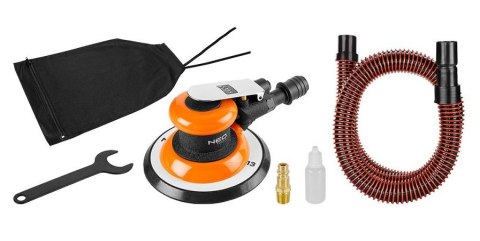SZLIFIERKA MIMOŚRODOWA PNEUMATYCZNA 150MM, ODSYSANIE PYŁU NEO SZLIFIERKA MIMOŚRODOWA PNEUMATYCZNA 150MM, ODSYSANIE PYŁU NEO