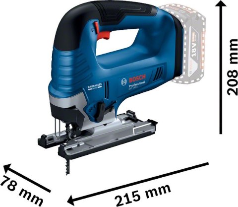 WYRZYNARKA AKUMULATOROWA GST 185-LI 0*AH BOSCH WYRZYNARKA AKUMULATOROWA GST 185-LI 0*AH BOSCH