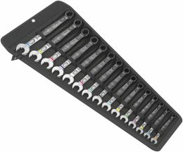 ZESTAW KLUCZY PŁASKO-OCZKOWYCH 6003 JOKER 15SZT. WERA