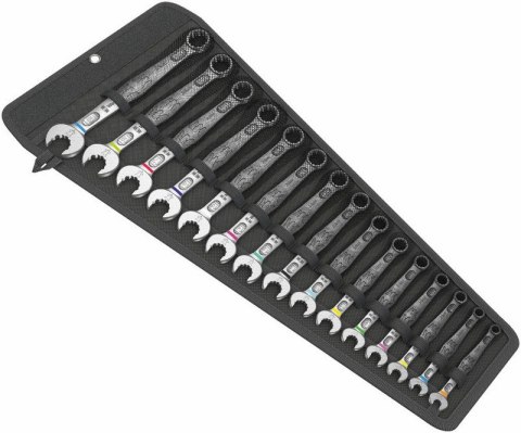 ZESTAW KLUCZY PŁASKO-OCZKOWYCH 6003 JOKER 15SZT. WERA ZESTAW KLUCZY PŁASKO-OCZKOWYCH 6003 JOKER 15SZT. WERA
