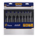ZESTAW WIERTEŁ DO DREWNA BLUE GROOVE 4X 17 EL. IRWIN