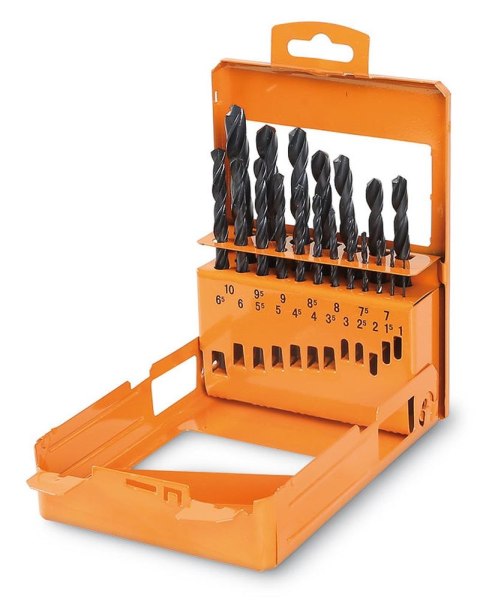 KOMPLET WIERTEŁ CYLINDRYCZNYCH 1-13*0.5MM, 25SZT. BETA KOMPLET WIERTEŁ CYLINDRYCZNYCH 1-13*0.5MM, 25SZT. BETA