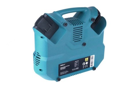 KOMPRESOR AKUMULATOROWY 2x18V SAS+ALL DEDRA | CIŚNIENIE 8 BAR | PRZEPUSTOWOŚĆ 90L/MIN KOMPRESOR AKUMULATOROWY 2x18V SAS+ALL DEDRA | CIŚNIENIE 8 BAR | PRZEPUSTOWOŚĆ 90L/MIN