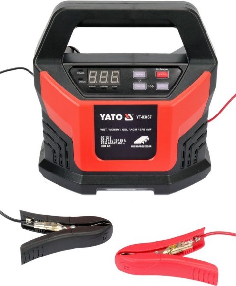 PROSTOWNIK ELEKTRONICZNY 12V/2A YATO PROSTOWNIK ELEKTRONICZNY 12V/2A YATO