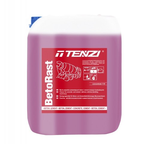 ŚRODEK DO USUWANIA ŚLADÓW PO CEMENCIE BETORAST 10L. TENZI ŚRODEK DO USUWANIA ŚLADÓW PO CEMENCIE BETORAST 10L. TENZI