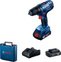 WIERTARKO-WKRĘTARKA AKUMULATOROWA GSR 180-LI 2*2.0AH + ACC BOSCH