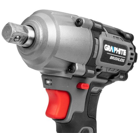 KLUCZ UDAROWY BEZSZCZOTKOWY 450NM GRAPHITE KLUCZ UDAROWY BEZSZCZOTKOWY 450NM GRAPHITE