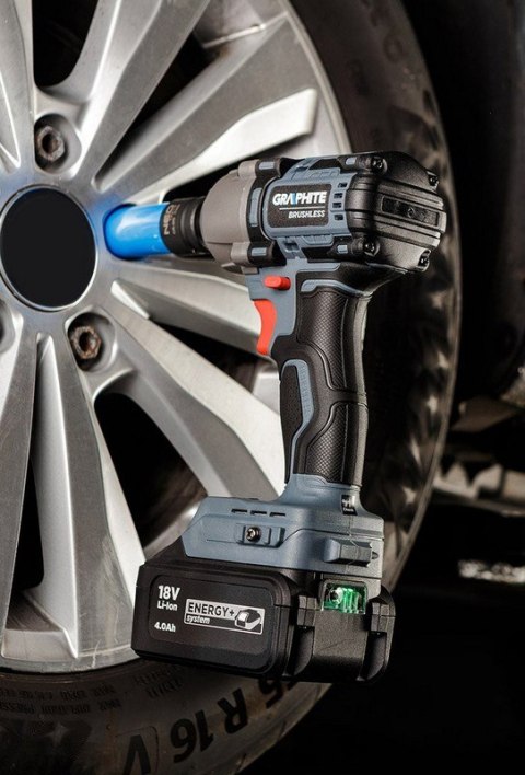 KLUCZ UDAROWY BEZSZCZOTKOWY 450NM GRAPHITE KLUCZ UDAROWY BEZSZCZOTKOWY 450NM GRAPHITE