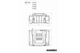 ŁADOWARKA ASC 145 12-36V AIR COOLED METABO | Szybkie Ładowanie | Technologia Chłodzenia AIR COOLED