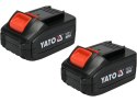 PILARKA ŁAŃCUCHOWA 16'' 2X18V BEZSZCZ.+2X4AH+PODWÓJNA ŁADOW. YATO