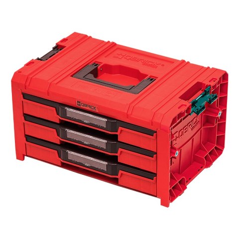 SKRZYNKA NARZĘDZIOWA QBRICK PRO DRAWER 3 TOOLBOX 2.0EXP.RED QBRICK SKRZYNKA NARZĘDZIOWA QBRICK PRO DRAWER 3 TOOLBOX 2.0EXP.RED QBRICK