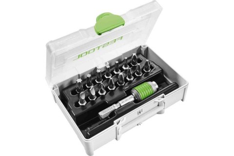 ZESTAW BITÓW SYS3 XXS CE-MX BHS 60 FESTOOL ZESTAW BITÓW SYS3 XXS CE-MX BHS 60 FESTOOL