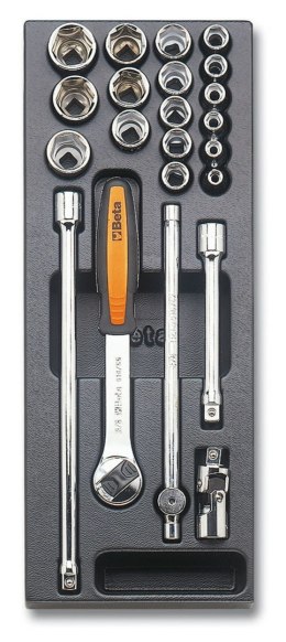 BETA | ZESTAW NARZĘDZI 22 SZT. | SOLIDNE, METALOWE