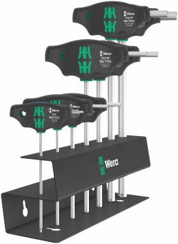 ZESTAW WKRĘTAKÓW PROFIL HEX-PLUS 454/7 HF SET 2, 7CZ. WERA