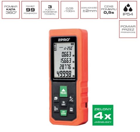 DALMIERZ LASEROWY DL-70XG ZIELONA WIĄZKA PRO – PRECYZYJNY POMIAR DALMIERZ LASEROWY DL-70XG ZIELONA WIĄZKA PRO – PRECYZYJNY POMIAR