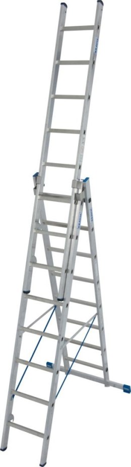 DRABINA ALUMINIOWA 3-ELEMENTOWA STABILO 3*8 SZCZEBLI KRAUSE