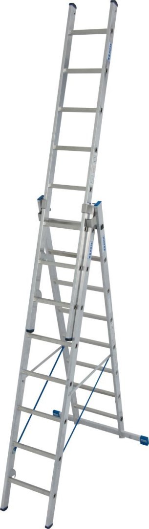 DRABINA ALUMINIOWA 3-ELEMENTOWA STABILO 3*8 SZCZEBLI KRAUSE DRABINA ALUMINIOWA 3-ELEMENTOWA STABILO 3*8 SZCZEBLI KRAUSE