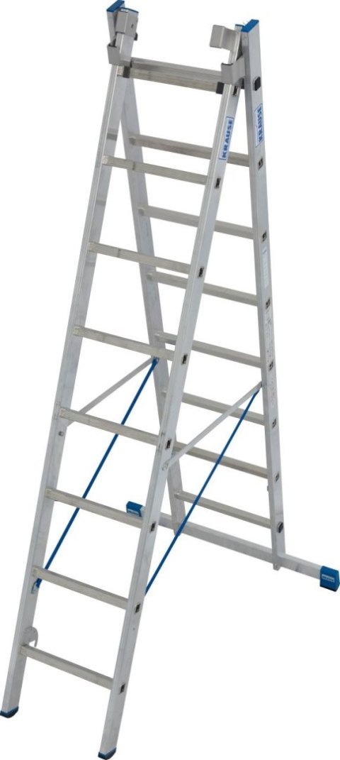 DRABINA ALUMINIOWA 3-ELEMENTOWA STABILO 3*8 SZCZEBLI KRAUSE DRABINA ALUMINIOWA 3-ELEMENTOWA STABILO 3*8 SZCZEBLI KRAUSE