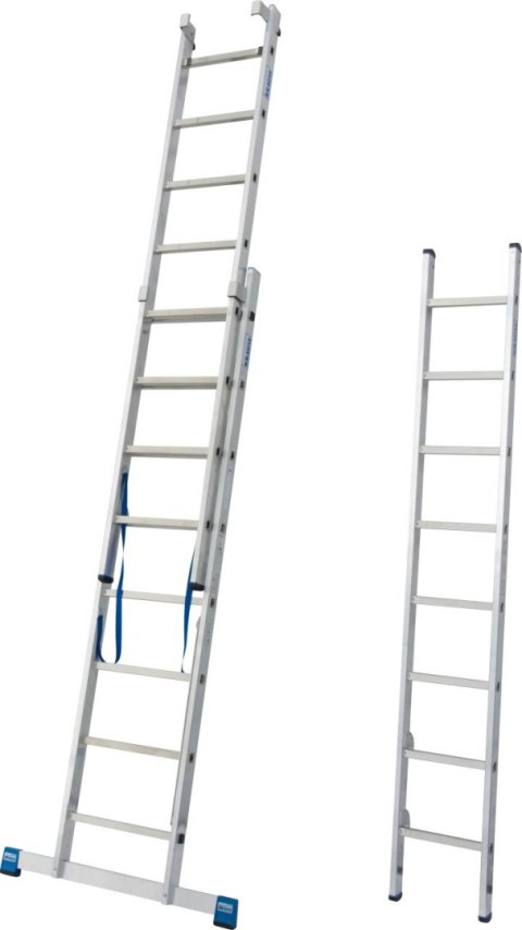 DRABINA ALUMINIOWA 3-ELEMENTOWA STABILO 3*8 SZCZEBLI KRAUSE DRABINA ALUMINIOWA 3-ELEMENTOWA STABILO 3*8 SZCZEBLI KRAUSE