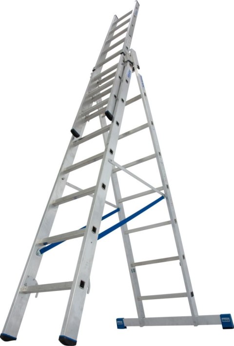 DRABINA ALUMINIOWA 3-ELEMENTOWA STABILO 3*8 SZCZEBLI KRAUSE DRABINA ALUMINIOWA 3-ELEMENTOWA STABILO 3*8 SZCZEBLI KRAUSE