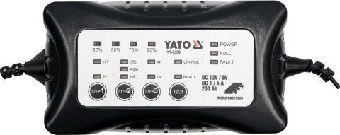 PROSTOWNIK ELEKTRONICZNY 12/6V 200A YATO PROSTOWNIK ELEKTRONICZNY 12/6V 200A YATO