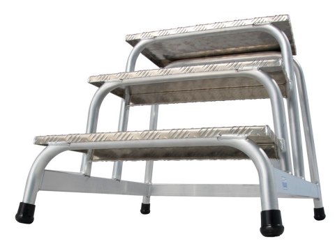 SCHODKI MONTAŻOWE ALUMINIOWE STABILO 3 STOPNIE KRAUSE SCHODKI MONTAŻOWE ALUMINIOWE STABILO 3 STOPNIE KRAUSE