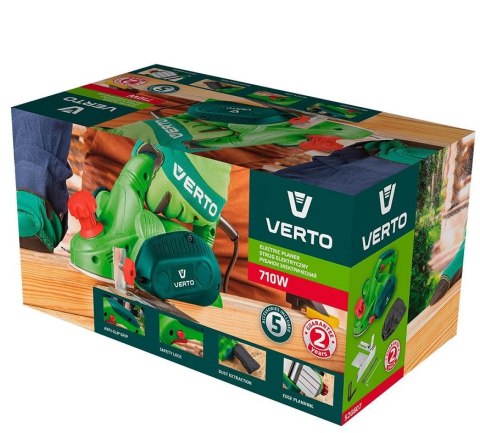 STRUG ELEKTRYCZNY 710W SZEROKOŚĆ 82MM VERTO STRUG ELEKTRYCZNY 710W SZEROKOŚĆ 82MM VERTO