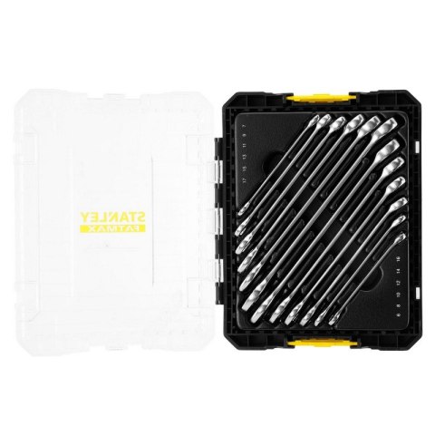 ZESTAW KLUCZY PŁASKO-OCZKOWYCH PRO-STACK , 12SZT. STANLEY ZESTAW KLUCZY PŁASKO-OCZKOWYCH PRO-STACK , 12SZT. STANLEY