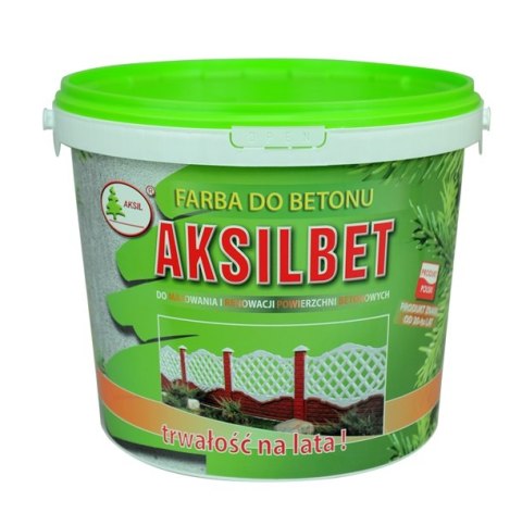 AKSILBET FARBA DO BETONU POPIELATY RAL 7035 5.0L AKSILBET