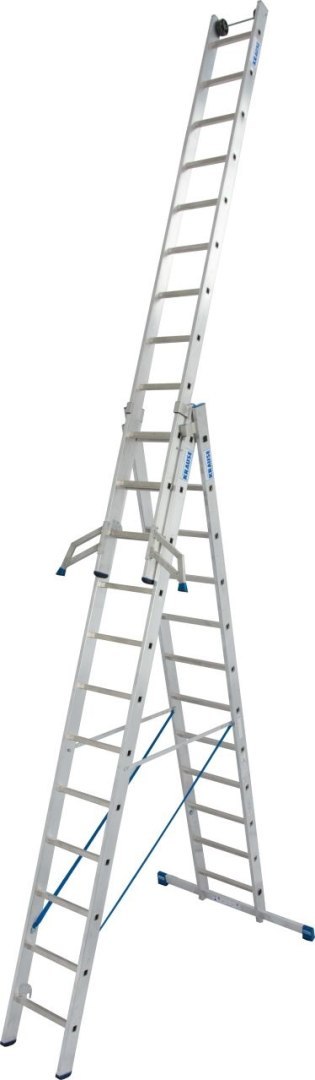 DRABINA ALUMINIOWA 3-ELEMENTOWA STABILO 3*12 SZCZEBLI KRAUSE