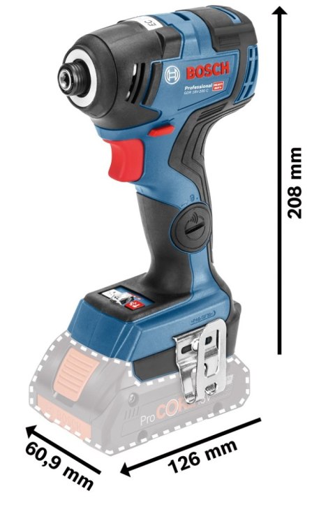 KLUCZ UDAROWY AKUMULATOROWY GDR 18V-200 C 2*4.0*AH BOSCH KLUCZ UDAROWY AKUMULATOROWY GDR 18V-200 C 2*4.0*AH BOSCH