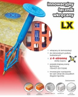 KOŁEK DO TERMOIZOLACJI LX 10*180MM UN