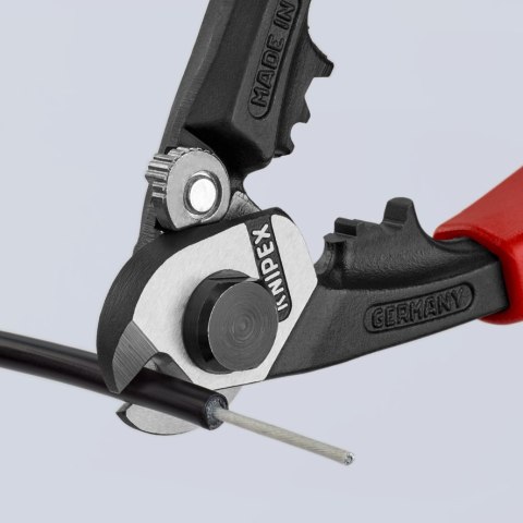 NOŻYCE DO LIN STALOWYCH 190MM. KNIPEX NOŻYCE DO LIN STALOWYCH 190MM. KNIPEX