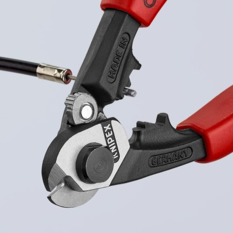 NOŻYCE DO LIN STALOWYCH 190MM. KNIPEX NOŻYCE DO LIN STALOWYCH 190MM. KNIPEX