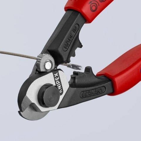 NOŻYCE DO LIN STALOWYCH 190MM. KNIPEX NOŻYCE DO LIN STALOWYCH 190MM. KNIPEX