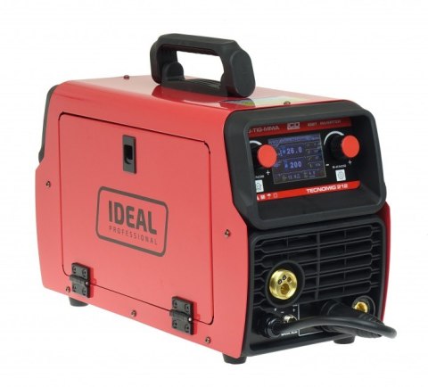 PÓŁAUTOMAT SPAWALNICZY TECNOMIG 212 LCD SYNERGIC VRD ALU IDEAL PÓŁAUTOMAT SPAWALNICZY TECNOMIG 212 LCD SYNERGIC VRD ALU IDEAL