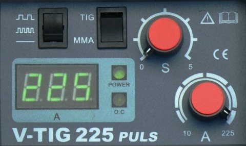 SPAWARKA INWERTOROWA TIG + MMA HF 225PULS IDEAL SPAWARKA INWERTOROWA TIG + MMA HF 225PULS IDEAL
