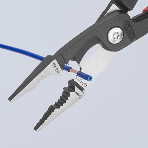 SZCZYPCE DO PRAC ELEKTROINSTALACYJNYCH 200MM KNIPEX SZCZYPCE DO PRAC ELEKTROINSTALACYJNYCH 200MM KNIPEX