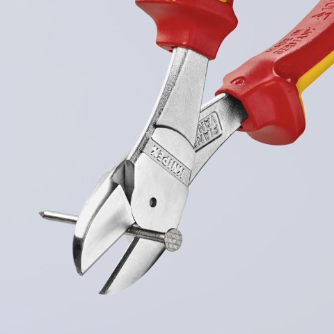 SZCZYPCE TNĄCE BOCZNE O ZWIĘKSZONYM PRZEŁOŻENIU 200MM KNIPEX SZCZYPCE TNĄCE BOCZNE O ZWIĘKSZONYM PRZEŁOŻENIU 200MM KNIPEX