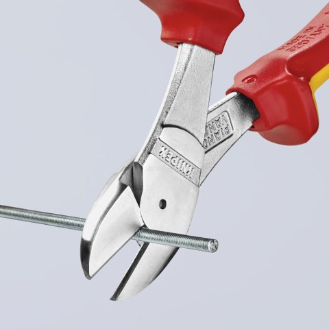 SZCZYPCE TNĄCE BOCZNE O ZWIĘKSZONYM PRZEŁOŻENIU 200MM KNIPEX SZCZYPCE TNĄCE BOCZNE O ZWIĘKSZONYM PRZEŁOŻENIU 200MM KNIPEX