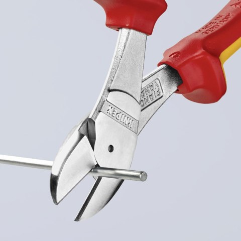 SZCZYPCE TNĄCE BOCZNE O ZWIĘKSZONYM PRZEŁOŻENIU 200MM KNIPEX SZCZYPCE TNĄCE BOCZNE O ZWIĘKSZONYM PRZEŁOŻENIU 200MM KNIPEX