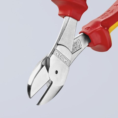 SZCZYPCE TNĄCE BOCZNE O ZWIĘKSZONYM PRZEŁOŻENIU 200MM KNIPEX SZCZYPCE TNĄCE BOCZNE O ZWIĘKSZONYM PRZEŁOŻENIU 200MM KNIPEX