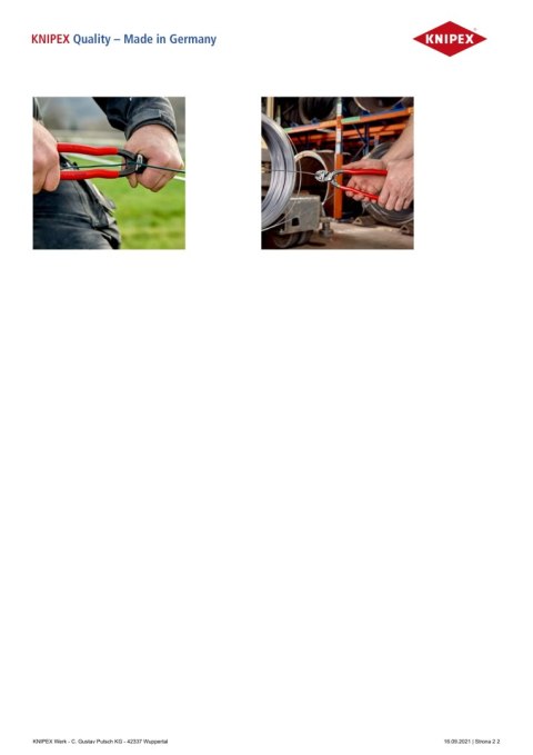 SZCZYPCE TNĄCE PRZEGUBOWE COBOLT XL 250MM KNIPEX SZCZYPCE TNĄCE PRZEGUBOWE COBOLT XL 250MM KNIPEX