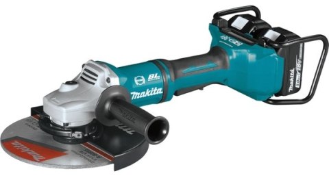 SZLIFIERKA KĄTOWA AKUMULATOROWA 230MM 2*18V 2*5.0AH MAKITA SZLIFIERKA KĄTOWA AKUMULATOROWA 230MM 2*18V 2*5.0AH MAKITA