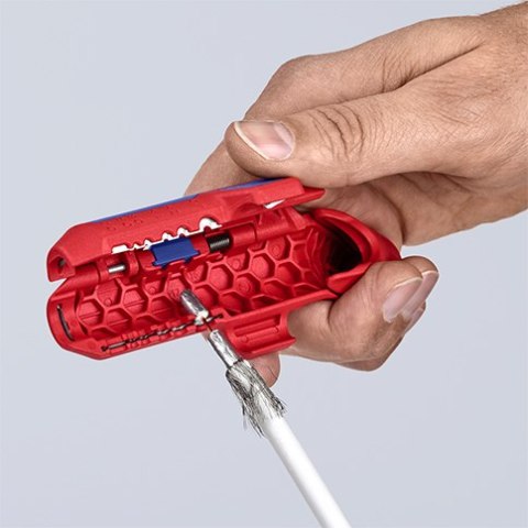UNIWERSALNE NARZĘDZIE DO ŚCIĄGANIA IZOLACJI KNIPEX UNIWERSALNE NARZĘDZIE DO ŚCIĄGANIA IZOLACJI KNIPEX