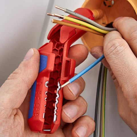 UNIWERSALNE NARZĘDZIE DO ŚCIĄGANIA IZOLACJI KNIPEX UNIWERSALNE NARZĘDZIE DO ŚCIĄGANIA IZOLACJI KNIPEX