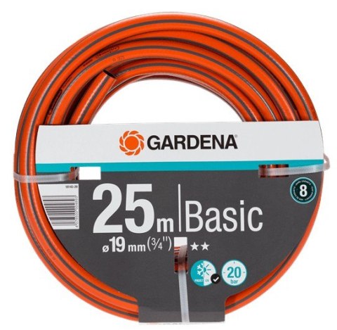 WĄŻ OGRODOWY BASIC 3/4', 25 M GARDENA WĄŻ OGRODOWY BASIC 3/4', 25 M GARDENA