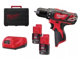 WIERTARKO-WKRĘTARKA AKUMULATOROWA M12BDD-202C MILWAUKEE