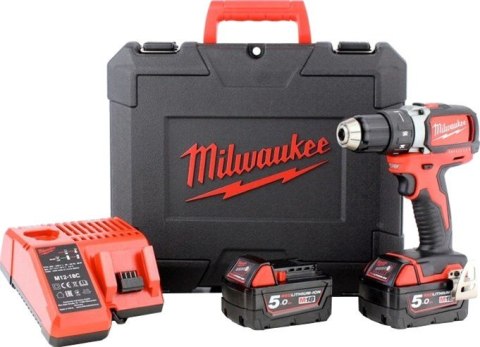 WIERTARKO-WKRĘTARKA BEZSZCZ. M18 BLDD2-502X 2*5.0AH MILWAUKEE WIERTARKO-WKRĘTARKA BEZSZCZ. M18 BLDD2-502X 2*5.0AH MILWAUKEE